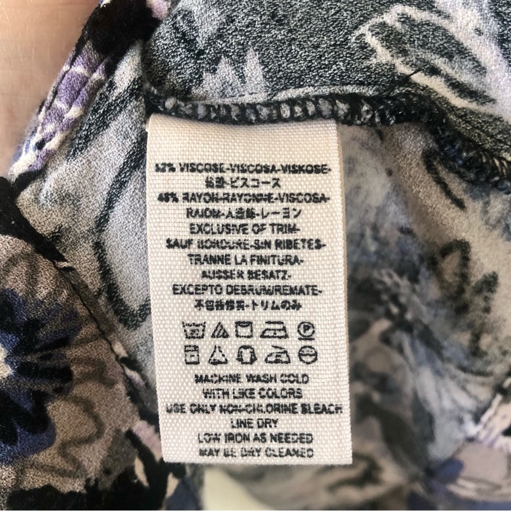 Free People Jump & Jive Floral Print Button-Down Ultra Mini Dress Size 2 - Picture 4 of 8